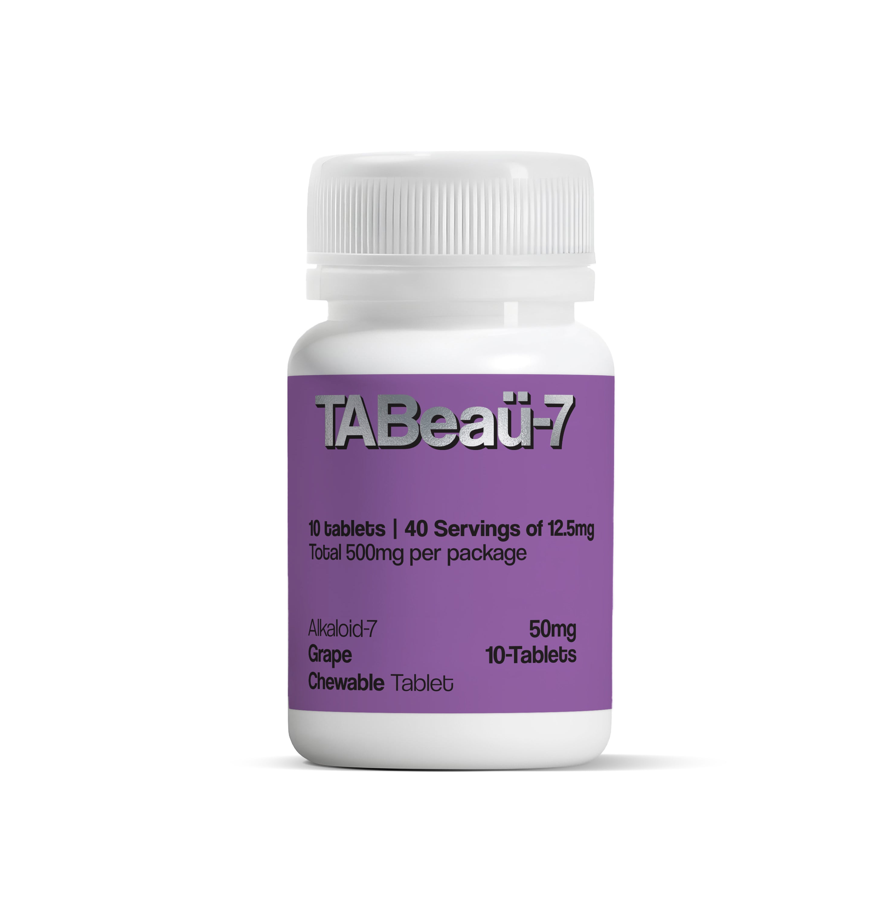 Tabeaü-7 60ml Bottle - 10 Tablet 50mg 7OH